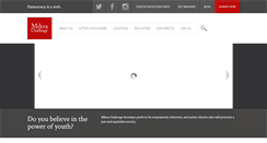 Desktop Screenshot of mikvachallenge.org